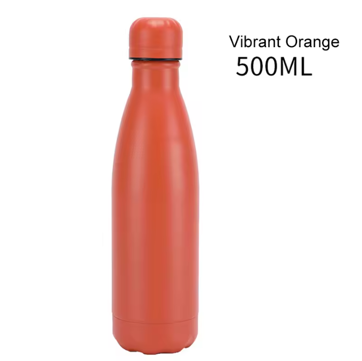 Prism gradient stainless steel vacuum bottle for promotional and retail drinkware