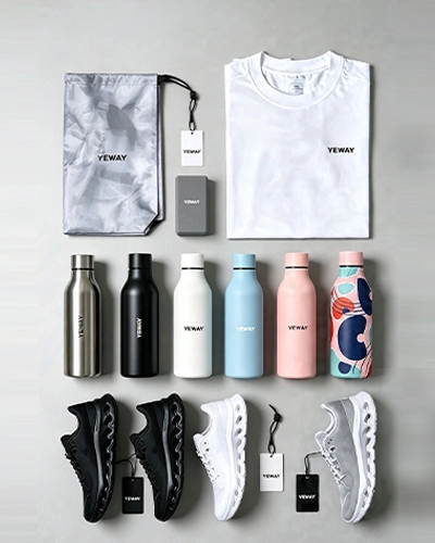 Private label branded stainless steel water bottle collection for lifestyle brands