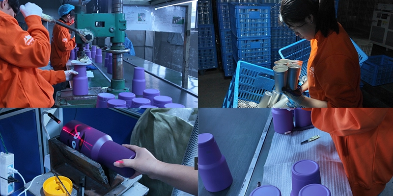 Stainless steel tumbler manufacturer production and quality control for wholesale orders